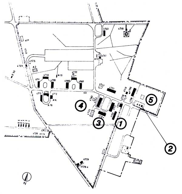 USAREUR Installation Maps Münster late 1970s
